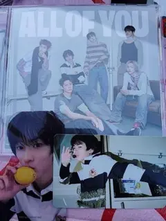 RIIZE all of you 東京ドーム記念盤　アントン　トレカ2枚