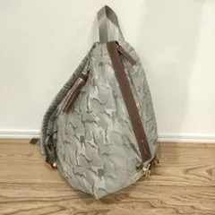 【新品未使用】LA BAGAGERIE リュック グレー カモフラ 迷彩 撥水のサムネイル