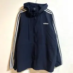 大きいサイズアディダス　adidasトラックジャケット　ウインドブレーカー　XL