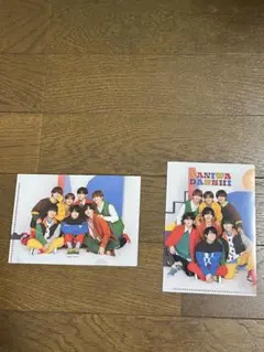 なにわ男子　クリアファイル