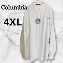 Columbia PFG タミアミ II 4XL 長袖シャツ 白 大きいサイズ