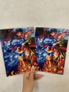 鬼滅の刃 無限城編 第一章 猗窩座再来 来場者特典 イラストボード 2枚セット