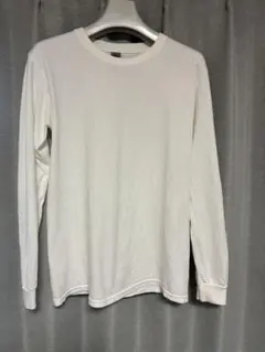 GILDAN ULTRA COTTON 長袖 Tシャツ ホワイト　無地　Sのサムネイル
