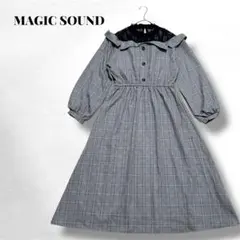 【MAGIC SOUND】ロングワンピース/オフショル/ウエストゴム/レース/L