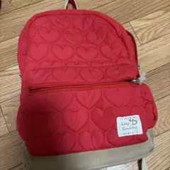 ハート模様リュック