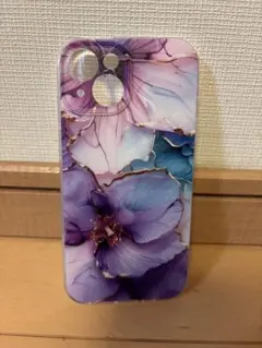 花柄デザイン iPhone用ソフトケース