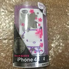 新品 ハローキティ iPhone4s ケース カバー ジャケット 白 桜