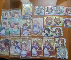 ホ*】様 ウマ娘　ウエハース　未開封　カード　シール　まとめ売り