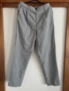 シューラルー チェックパンツ LLサイズ 美品 レディース きれいめ