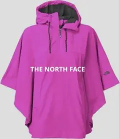 古着 THE NORTH FACE ポンチョ ピンク 海外企画 ハーフジップ