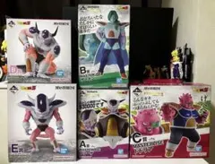 一番くじドラゴンボール　フリーザ軍　セット販売のサムネイル