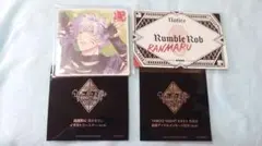 うたプリ タブナイ 入場者特典 1週目予告状▪️2週目コースター 黒崎蘭丸セット