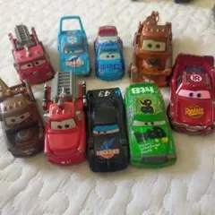 トミカ カーズ　ミニカーセット ライトニング・マックイーン 他
