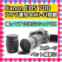 2025年最新】EOS 70D ダブルズームキットの人気アイテム - メルカリ