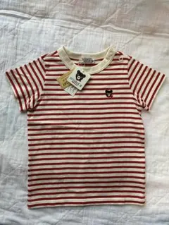 新品ミキハウスDOUBLE.B ストライプ Tシャツ90cm