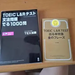 TOEIC L&Rテスト 文法問題集とフレーズ集　ツチノコ様専用