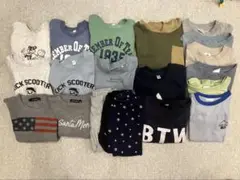 男の子　まとめ売り　100-110秋冬服　長袖　トレーナー　計20点
