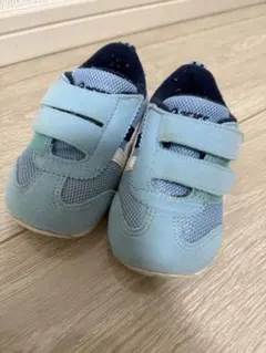 アシックス ベビーシューズ 水色