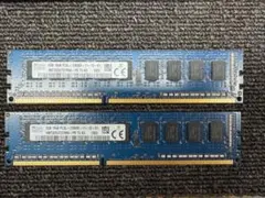 サーバー用 PC3L-12800E-11-13-D1 2GB 2枚 中古