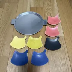 yumyまま様専用　イイホシユミコ　鳥プレート＆アルミトレー