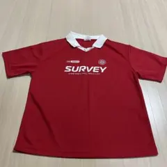 COLZA ポロシャツ レッド Sサイズ