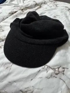COMOLI 19aw ウールニットキャップ チャコール