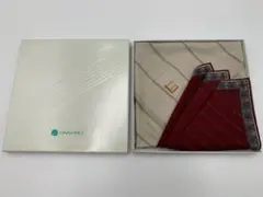 ダンヒル ハンカチ 2枚セット メンズ 未使用 箱付き 大丸のサムネイル