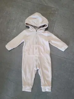 バーバリーピンクロンパース70cm9ヶ月