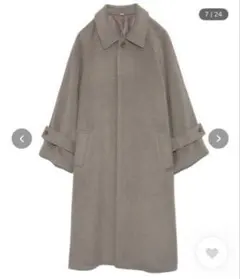 【匿名配送】Milia Owen ステンカラー ビッグスリーブコート