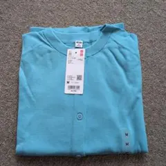 【UNIQLO】UVカットクルーネックカーディガン　レディースM