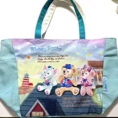 ディズニートートバッグ・15周年 「ジェラトーニ＆ダッフィー＆シェリーメイ」
