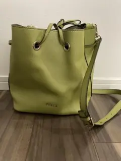 FURLA　コスタンザ　ショルダー　バッグ　グリーン