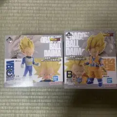 一番くじ　ドラゴンボール DAIMA B賞 孫悟空 C賞 ベジータ