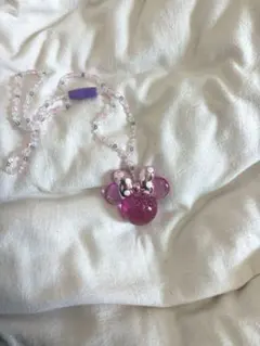 ミニーちゃんグッズ LEDライトネックレス