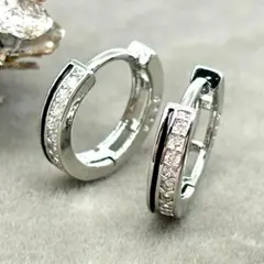 フープピアス メンズ シルバー925 リングピアス 新品 人気【PN282-7】