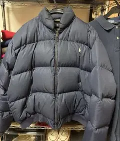 希少90s USA製polo Ralph Laurenヌプシ型 ダウンジャケット