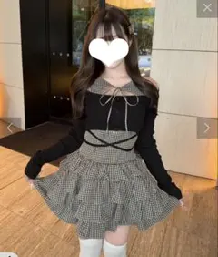 【美品】ナイスクラップ ボレロセットミニワンピース