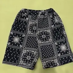 COMME CA ISM バンダナ柄 ハーフパンツ 110cm