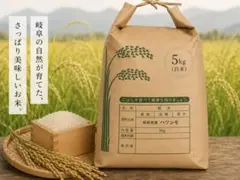 岐阜のお米 ハツシモ 白米5kg 令和7年産のサムネイル