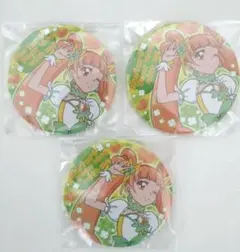 ドキドキプリキュア キュアロゼッタ 四葉ありす 缶バッチ 大きい