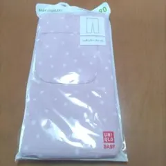 UNIQLO ベビーレギンス 90cm ピンク ドット