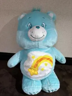 ケアベア ぬいぐるみ 水色と黄色のセット