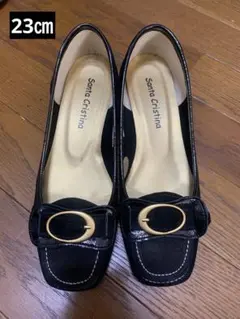 ⭐︎SantaCristina ローヒール　ブラックのサムネイル