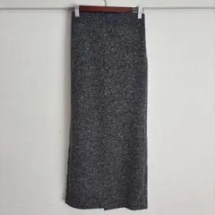 【Discoat】ロングスカート ウエストゴム ジッパー付き