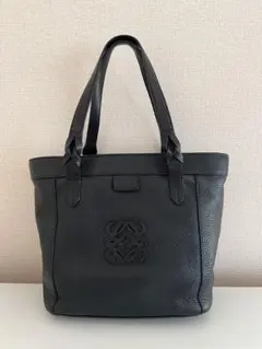 LOEWE ロエベ　ブラックレザートートバッグ　卒園式　卒業式　入園式　入学式
