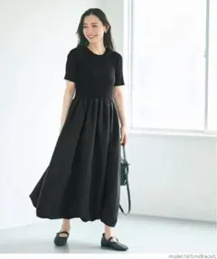 coca コカ バルーンニットワンピース レディースM