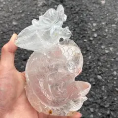 天然石水晶の鳳凰 置物 ご購入前に在庫確認必要m.850 - メルカリ