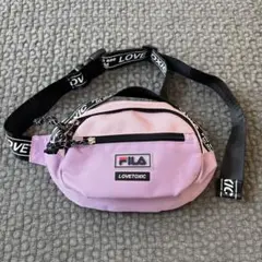 FILA LOVETOXIC ウエストバッグ ピンク