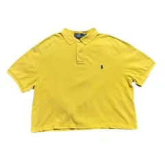 Polo Ralph Lauren ポロシャツ イエロー ボックスシルエット