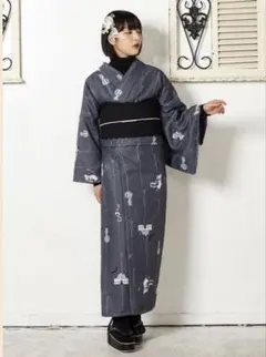 新品未着用 ふりふ 着物 いきものきものシリーズのサムネイル